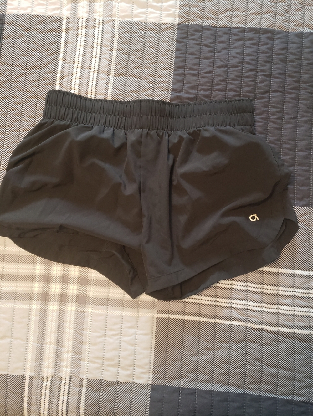 Old Navy Black Women's Athletic Shorts with Elastic Waistband